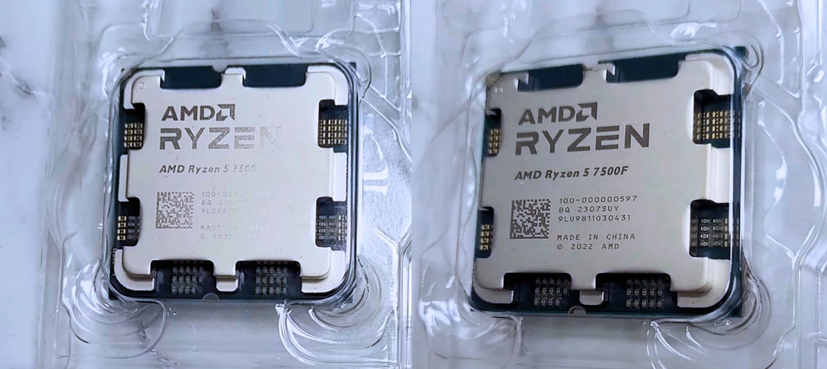 AMD Ryzen 5 7500F Bu Ayın Sonunda Çin'de Satışa Çıkacak