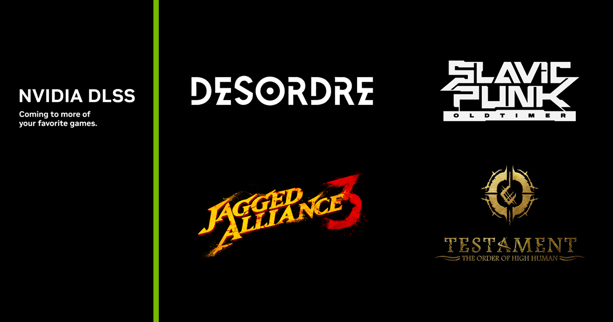 DESORDRE A Puzzle Game Adventure, SlavicPunk Oldtimer ve Jagged Alliance 3 DLSS Desteği Alıyor