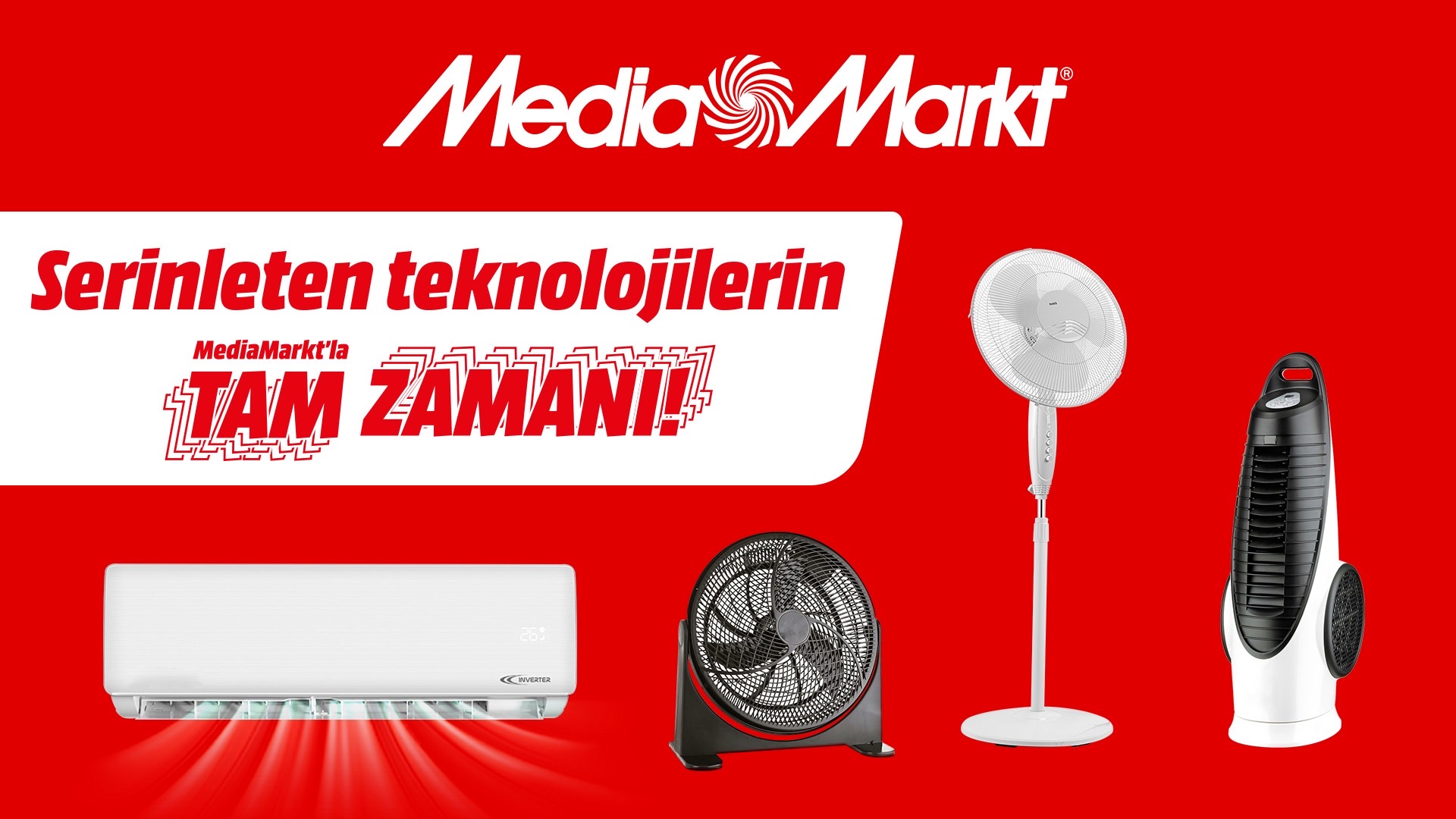 MediaMarkt'ta Klima ve Vantilatör Fırsatları Başladı
