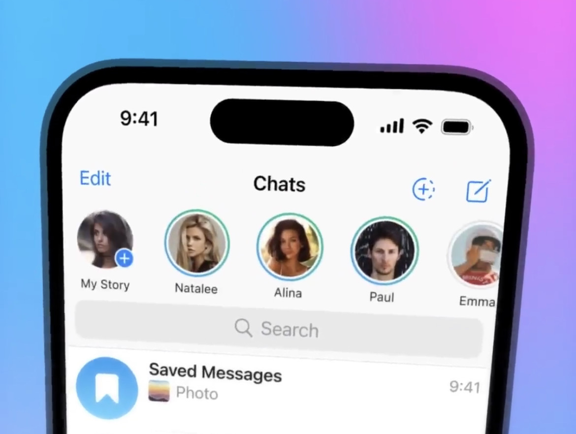Telegram Hikayeler Premium Aboneleri İçin Kullanılabilir Durumda