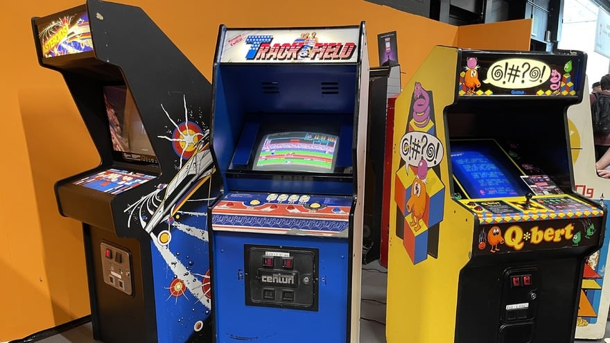 gamescom 2023 retro arcade