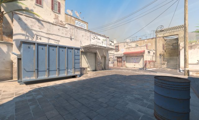 Counter-Strike 2 sınırlı test ekran görüntüsü: Dust II