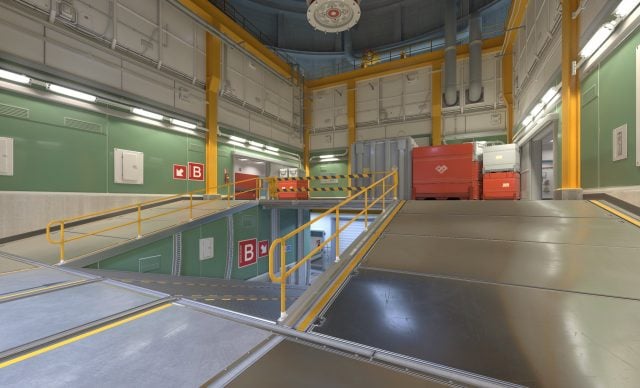 Counter-Strike 2 sınırlı test ekran görüntüsü: Nuke