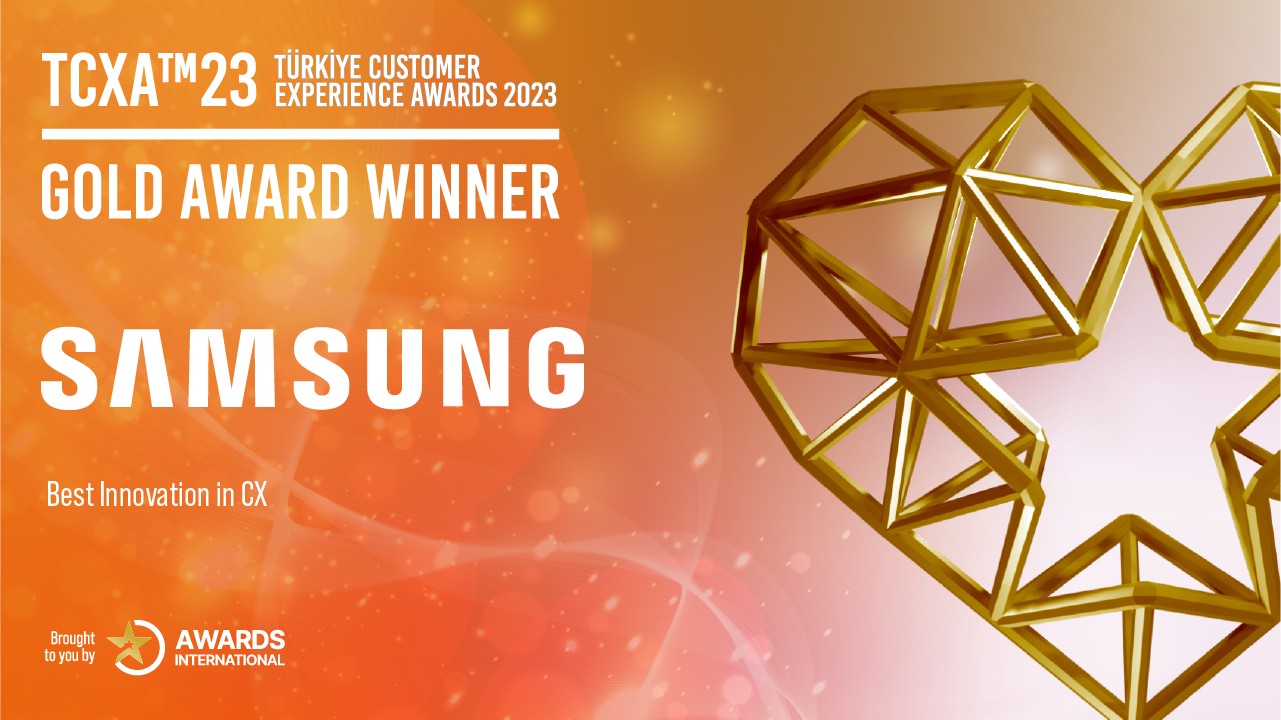 Samsung Türkiye’ye Müşteri Deneyiminde 3 Ödül Birden