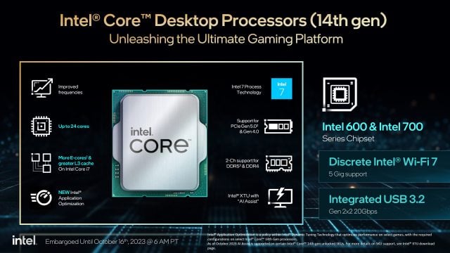 Intel 14. Nesil İşlemciler
