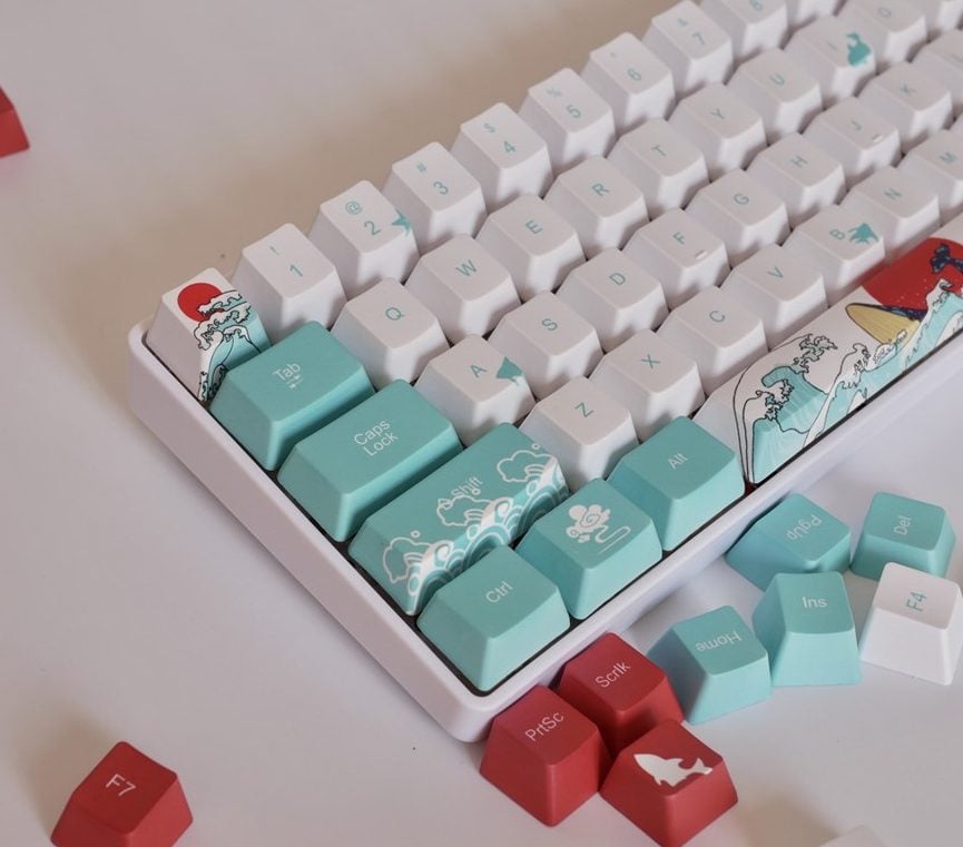 PBT Keycap klavye