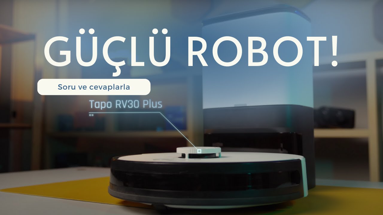 Tapo RV30 Plus Lidar Navigasyonlu Robot Süpürge İncelemesi