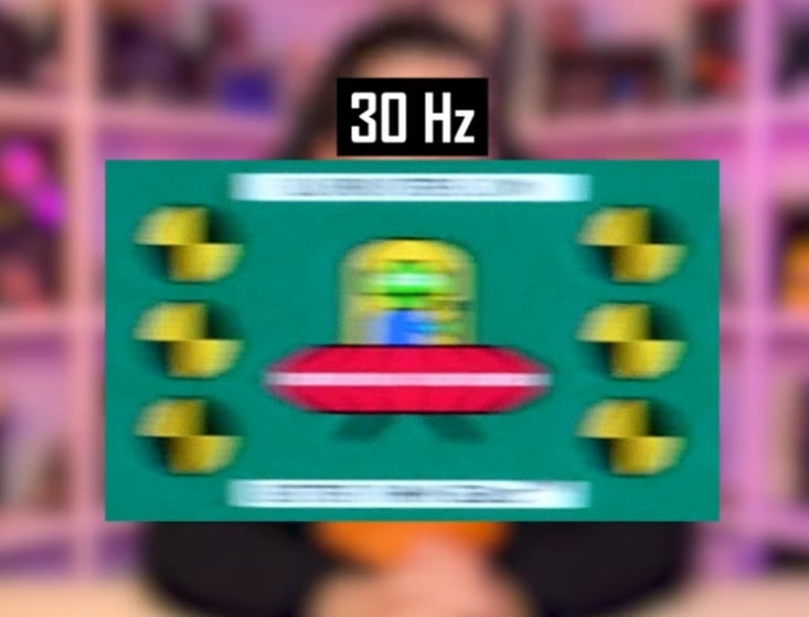 30 Hz Motion Blur test