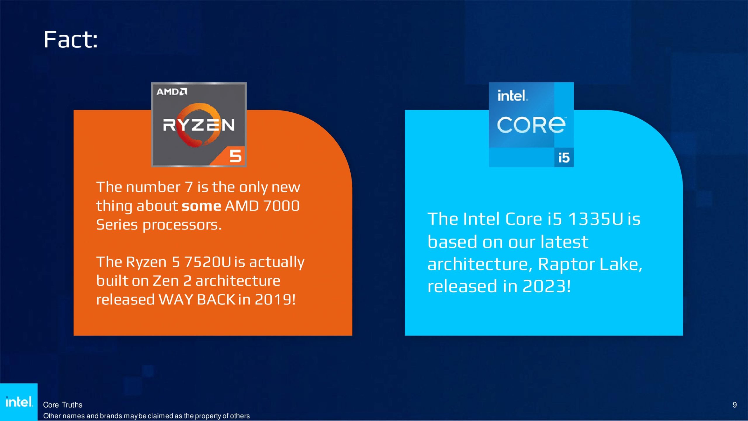 Intel'den Agresif Hareket, AMD Ryzen İşlemcileri Yılan Yağı Kampanyasına Benzetti