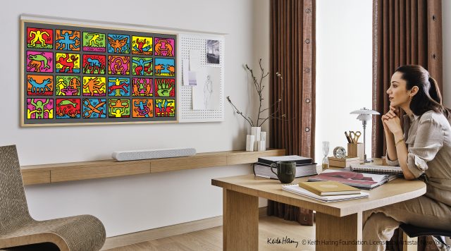 Keith Haring'in Koleksiyonu, Samsung The Frame TV Sayesinde Sanatseverlerle Buluşuyor