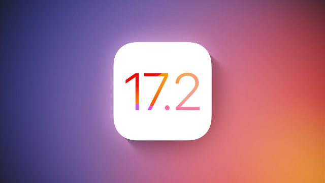iOS 17.2 iPadOS 17.2