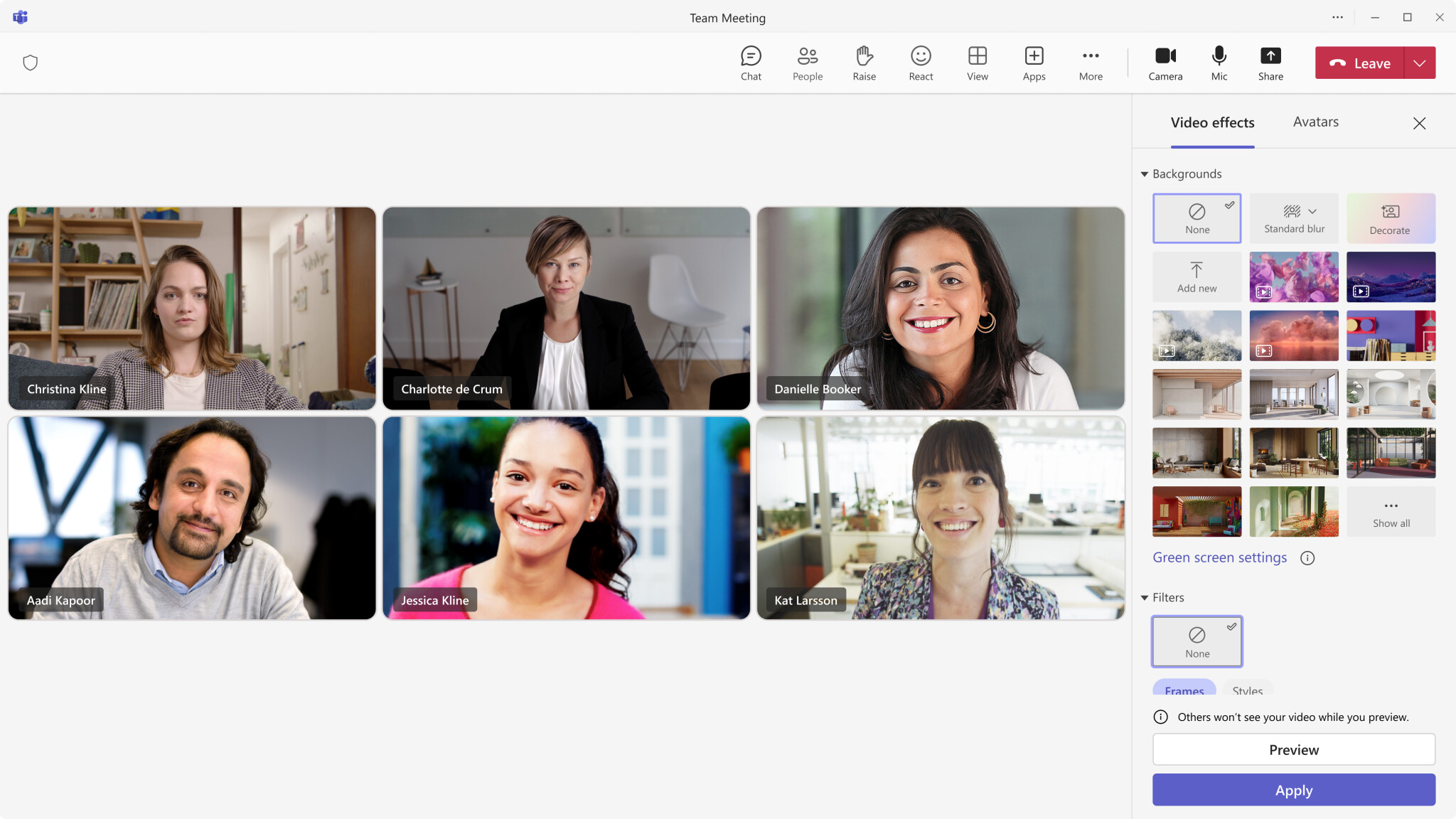 Microsoft Teams Görüntülü Görüşmelerde Arka Planı Düzenleme Desteğine Kavuştu