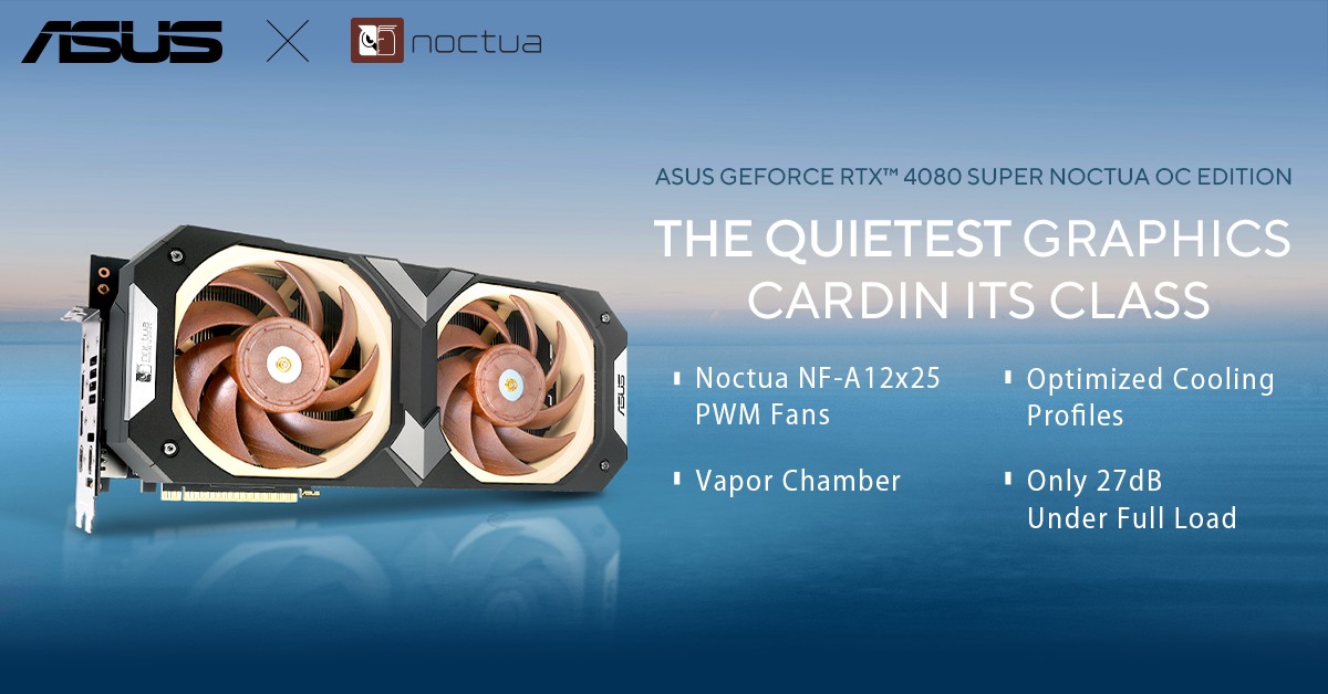 ASUS GeForce RTX 4080 SUPER Noctua OC Edition