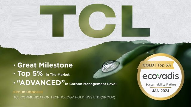 TCL EcoVadis 2024 Altın Ödülü