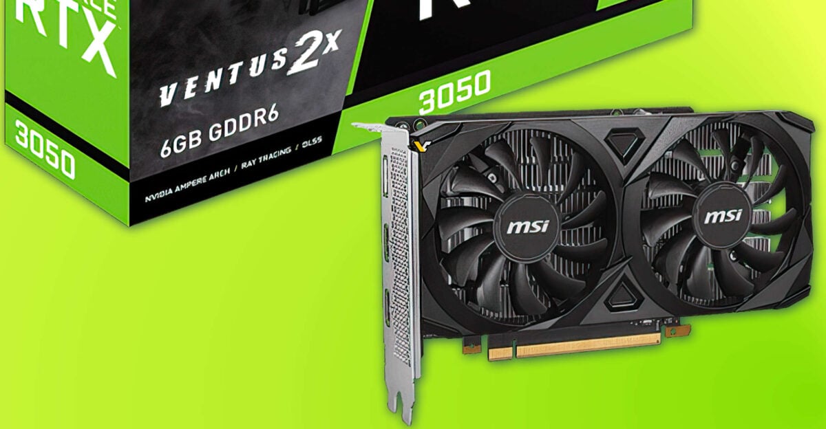 RTX 3050 6 GB Versiyonu Teste Girdi