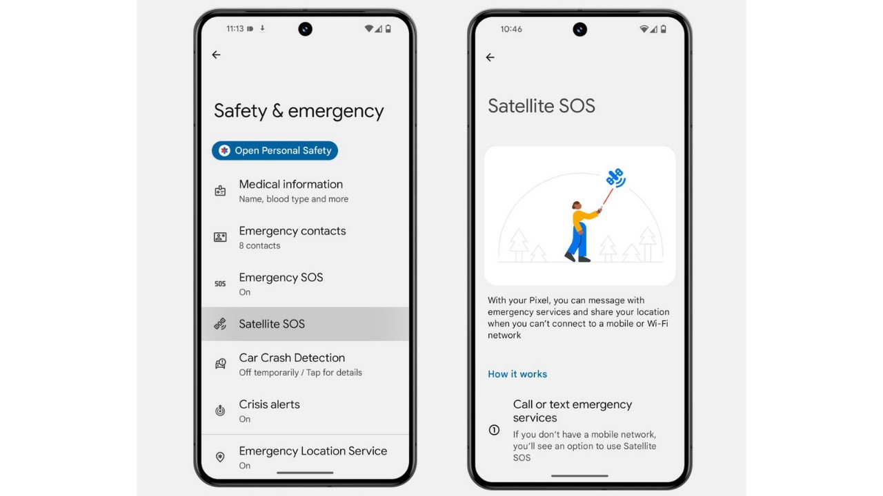 Google Pixel Telefonlar Yakında Uydu SOS Özelliğine Sahip Olabilir