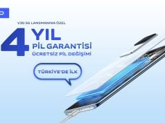 Pil Sağlığı Garantili vivo V30 Türkiye'de