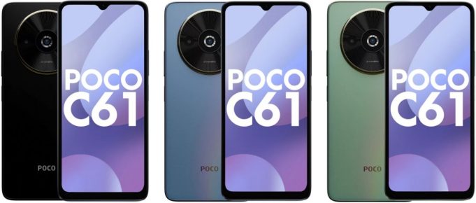 Xiaomi Poco C61 Renk seçenekleri