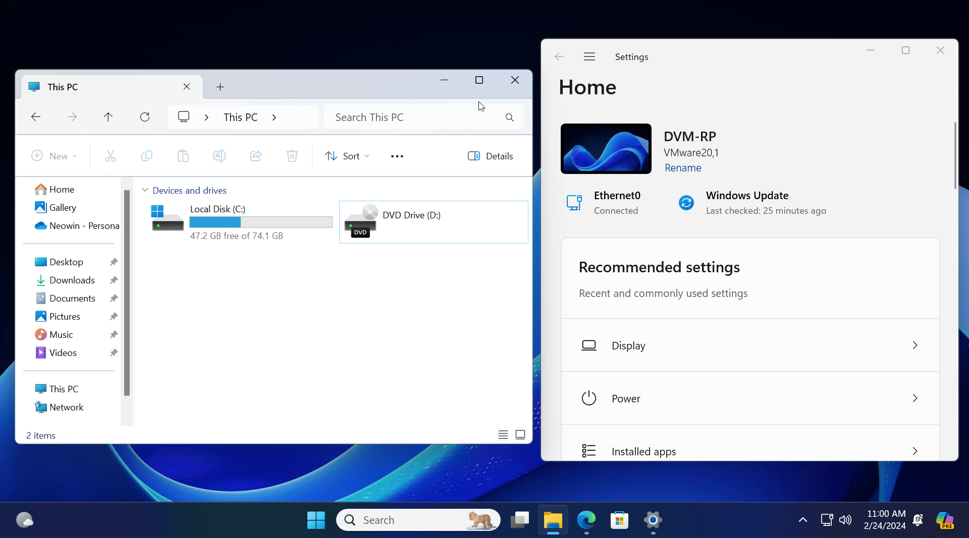 Windows 11 Moment 5 Snap Layouts