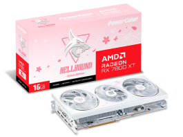PowerColor Radeon RX 7800 XT Hellhound Sakura Edition Tanıtıldı