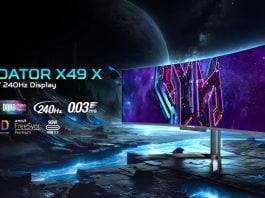 Acer Predator X49 X QD-OLED Özellikleri