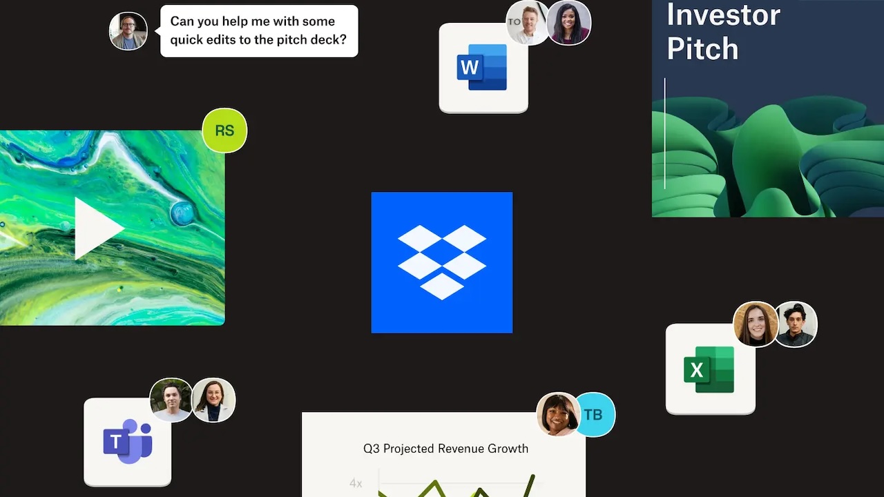Dropbox Beta Microsoft 365 ortak yazma