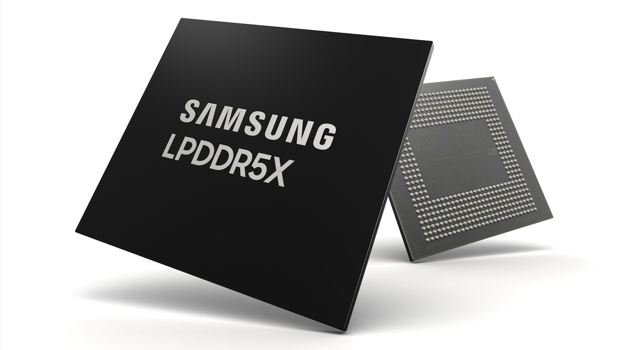 10.7 Gbps Samsung LPDDR5X