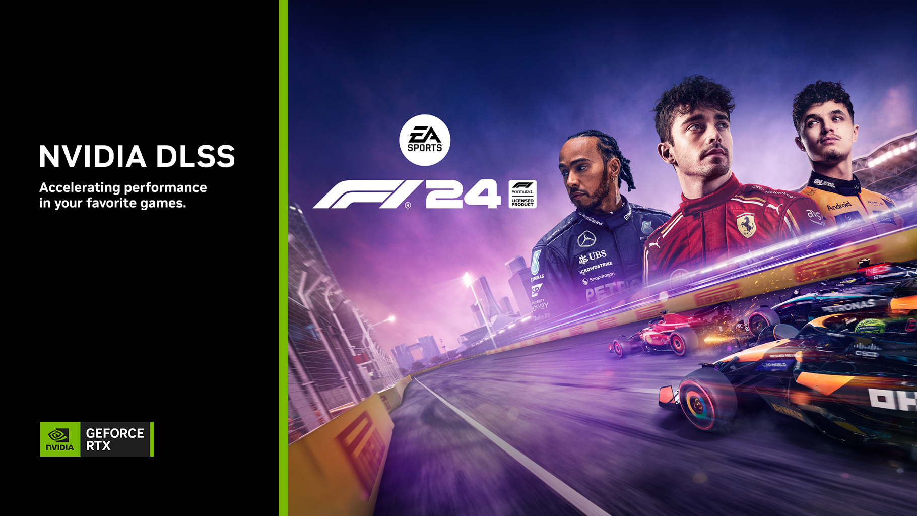 EA SPORTS F1 24, DLSS 3 ve NVIDIA Reflex ile Geliyor