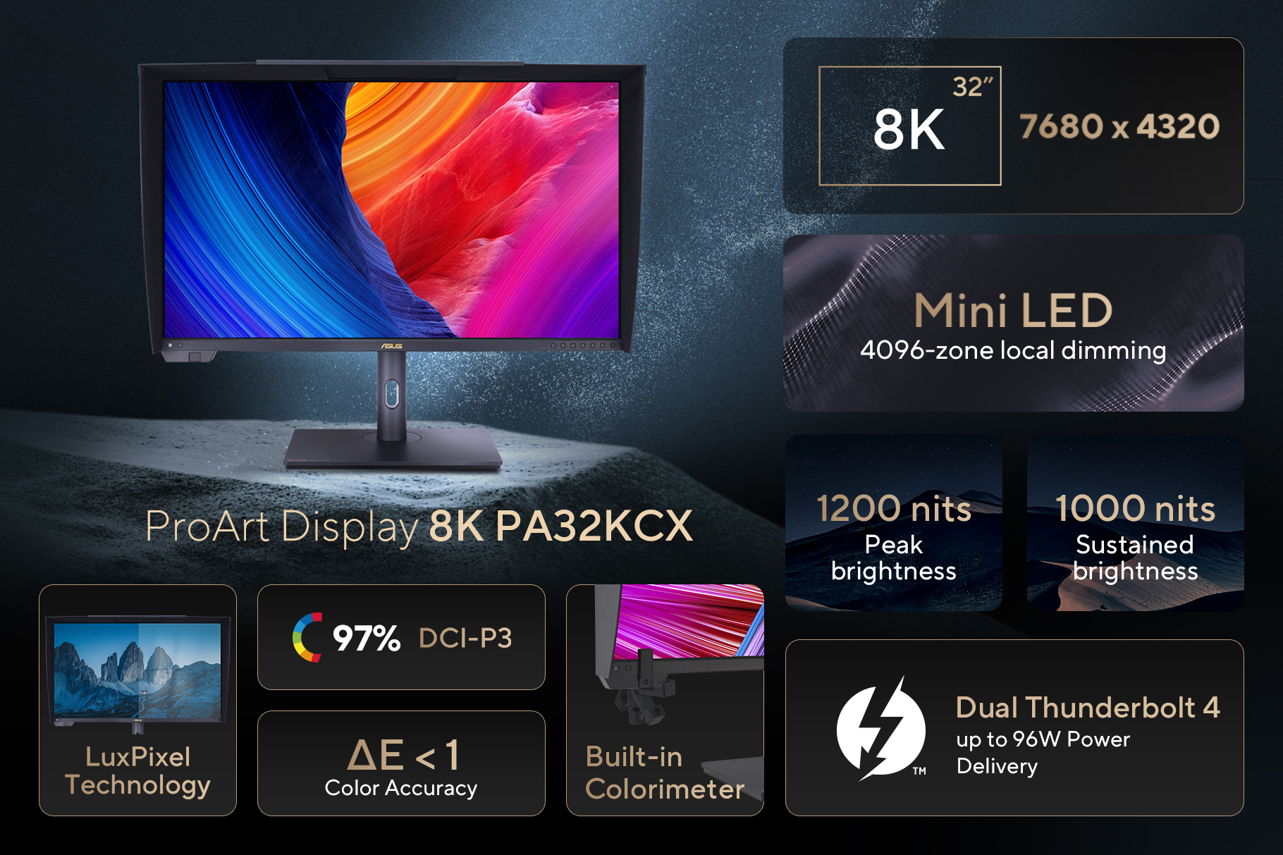 ASUS ProArt Display 8K PA32KCX