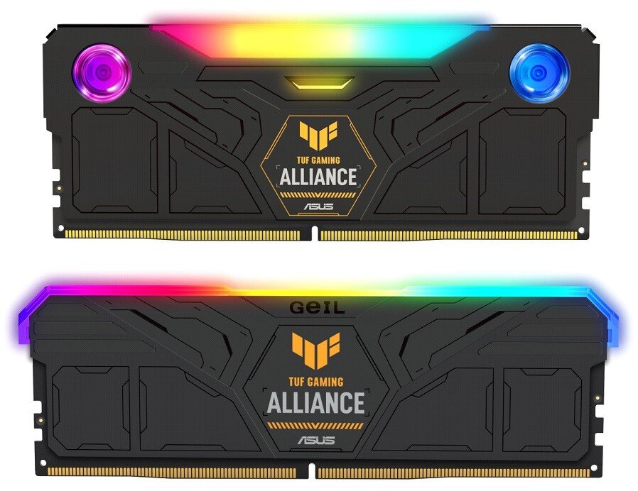 GeIL TUF GAMING ALLIANCE RAM