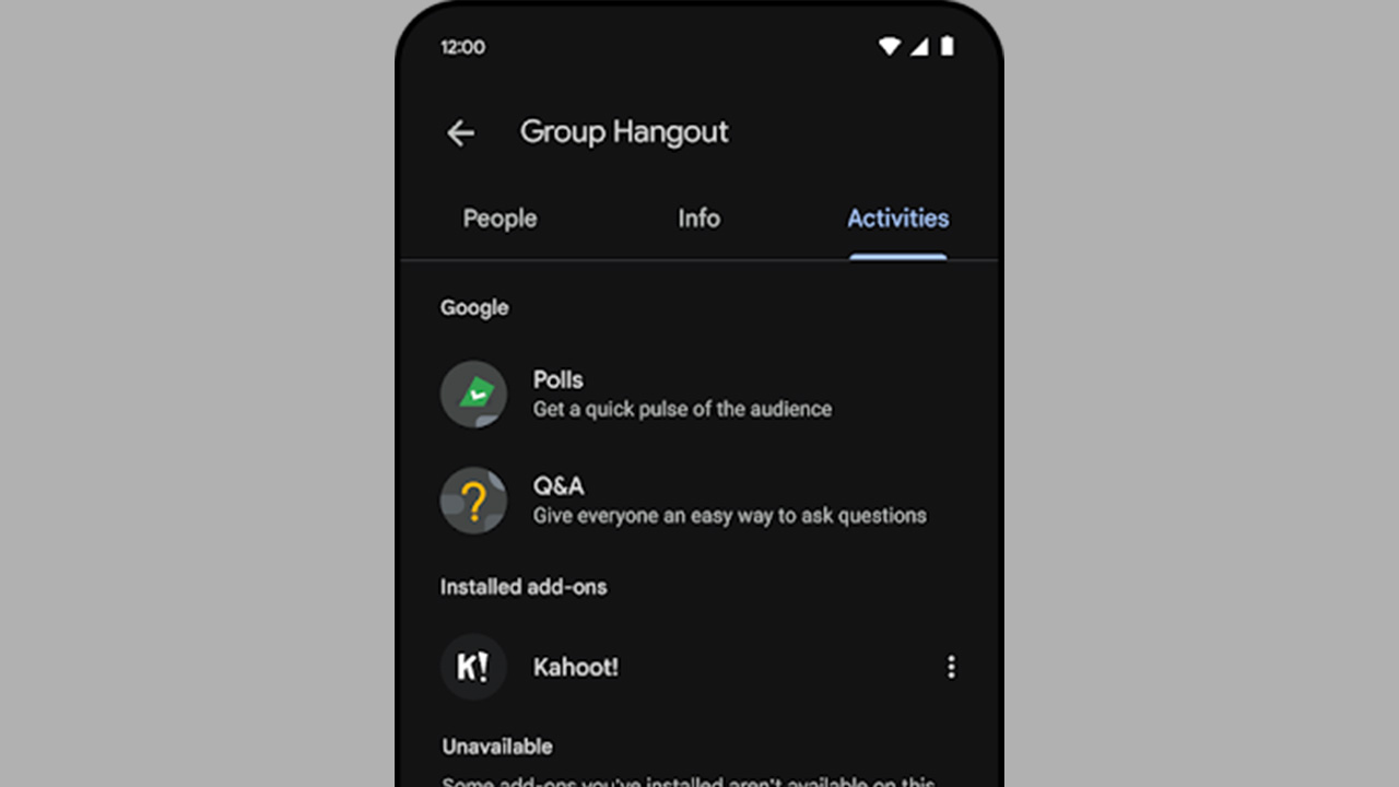 Google Meet Eklentileri Android