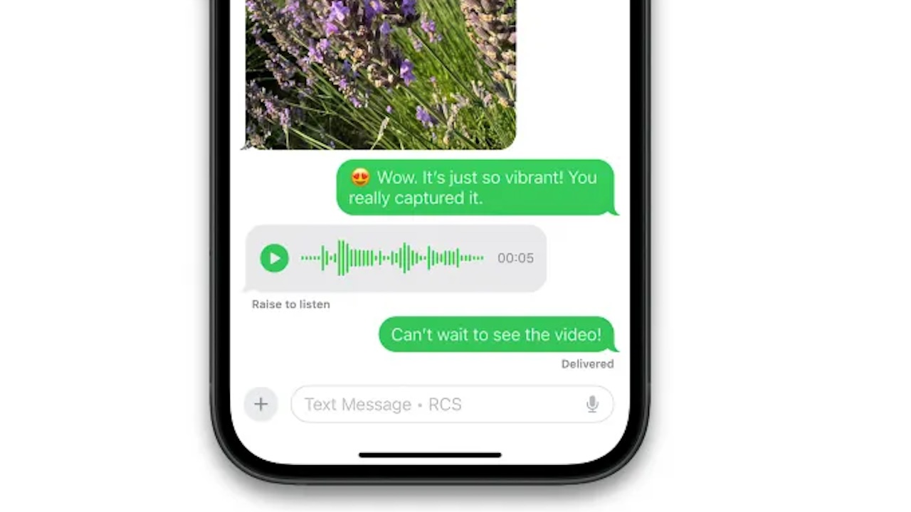 iOS 18 RCS