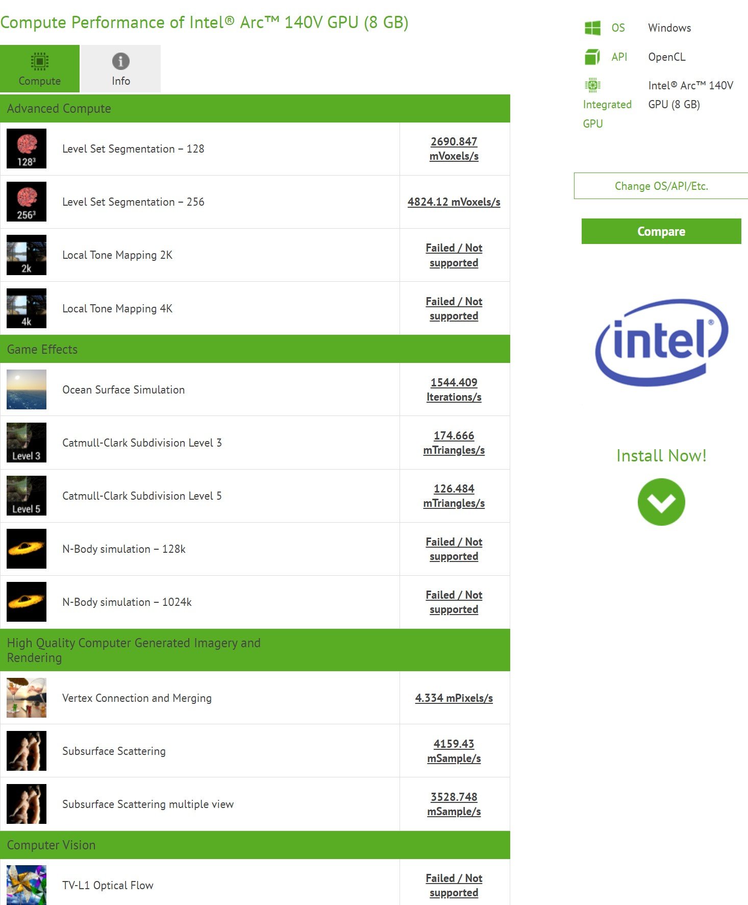 Intel'in Lunar Lake İşlemcilerinde Yer Alacak Xe2 Arc 140V iGPU Testlerde Görüldü