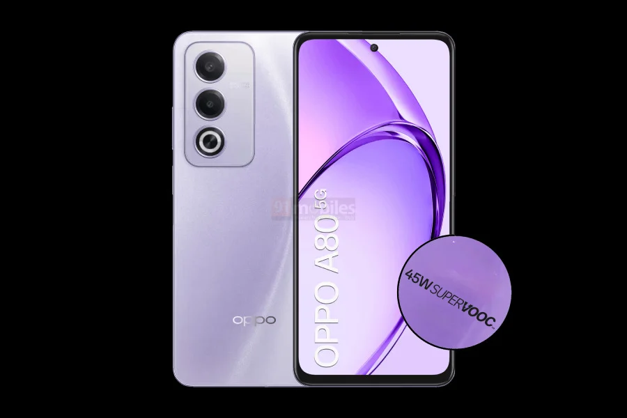 Oppo A80 Renk seçenekleri