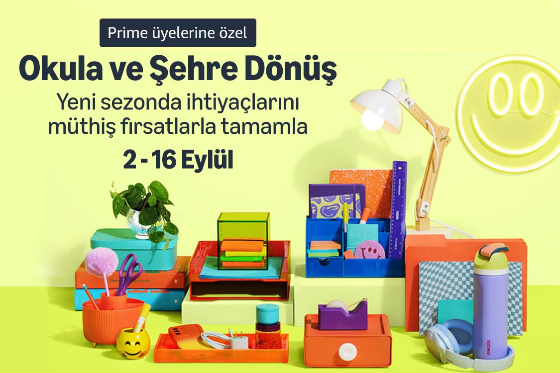 Amazon Okula ve Şehre Dönüş Fırsatları