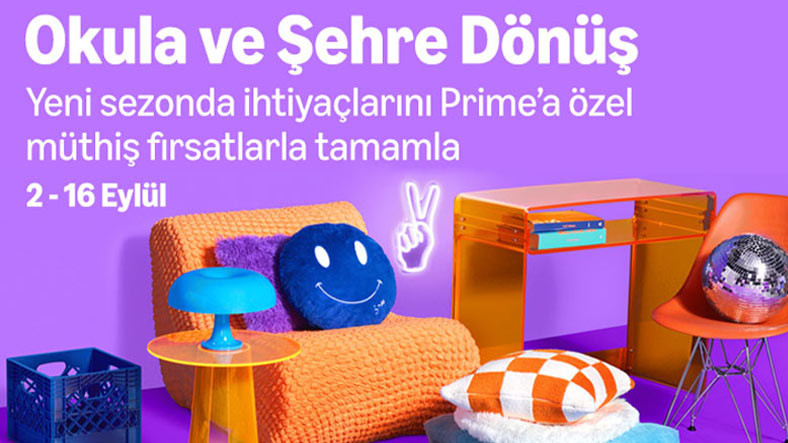 Amazon Okula ve Şehre Dönüş Fırsatları