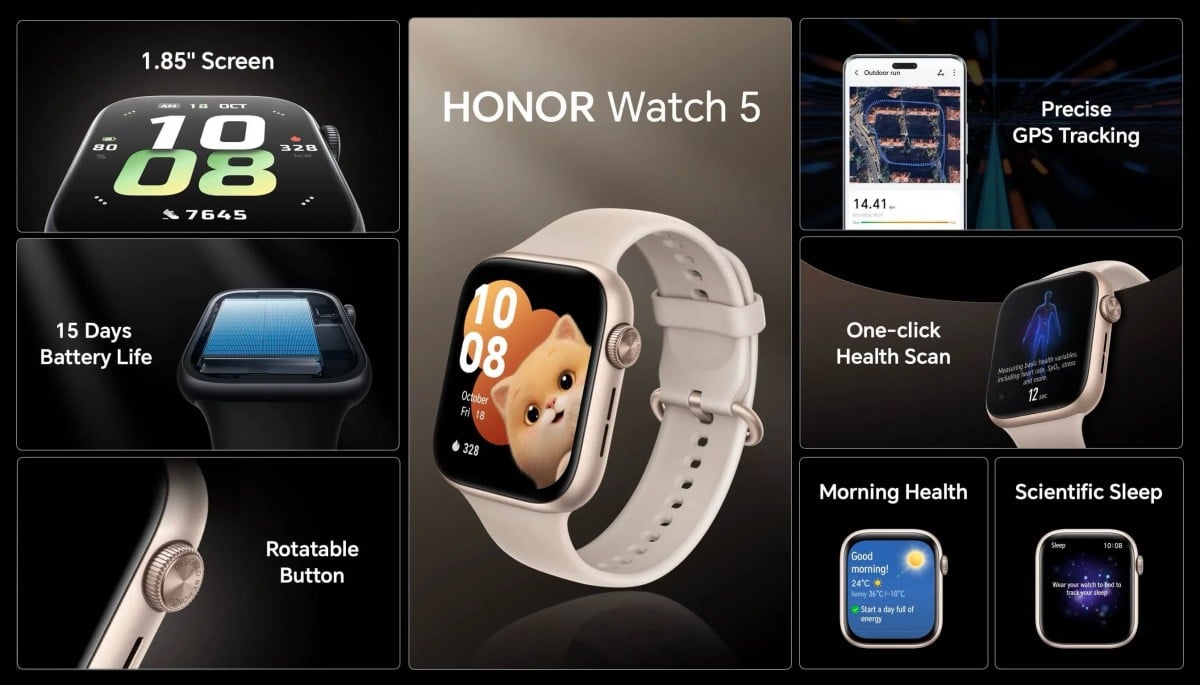 Honor Watch 5 &Ouml;zellik