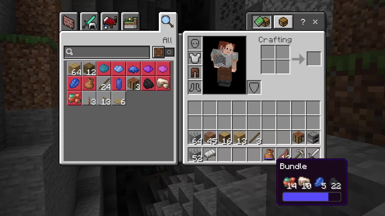 Minecraft Bedrock hardcore mod.