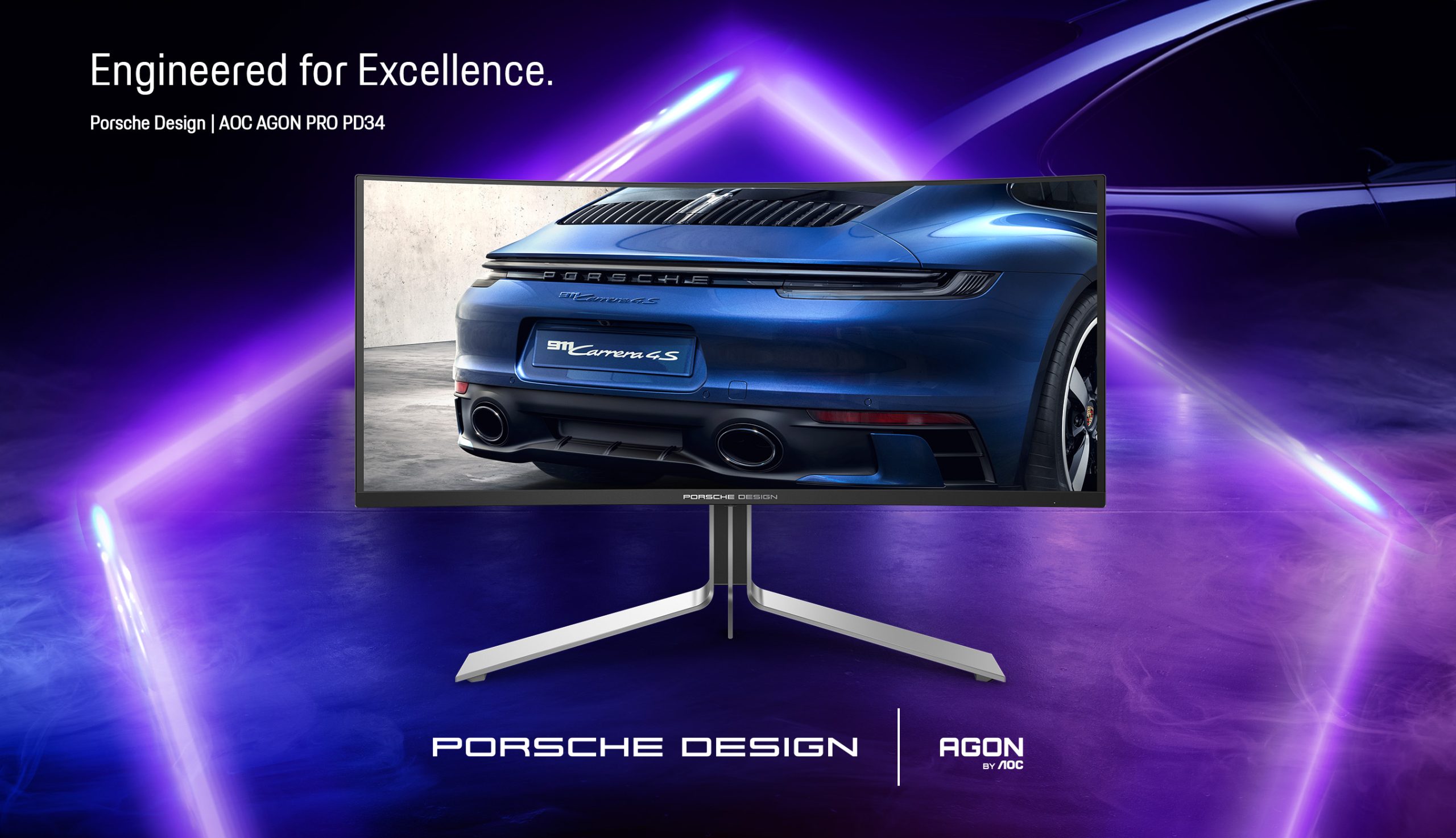 Porsche Design AOC AGON PRO PD34