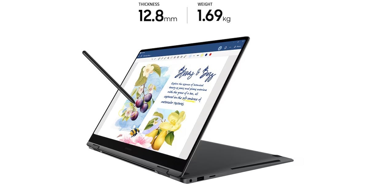 Samsung Galaxy Book 5 Pro 360 Boyutları