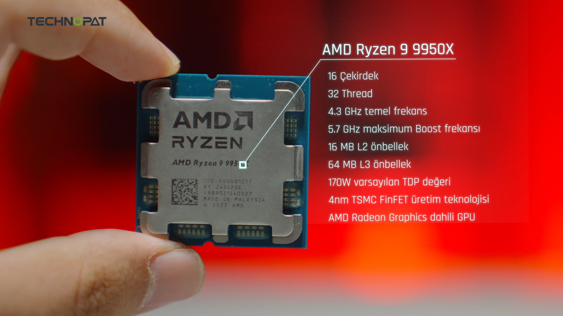 Ryzen 9 9900X ve 9950X 