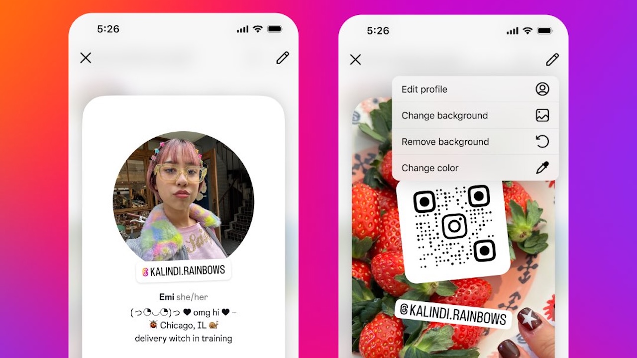 Instagram Yeni Profil Kartı