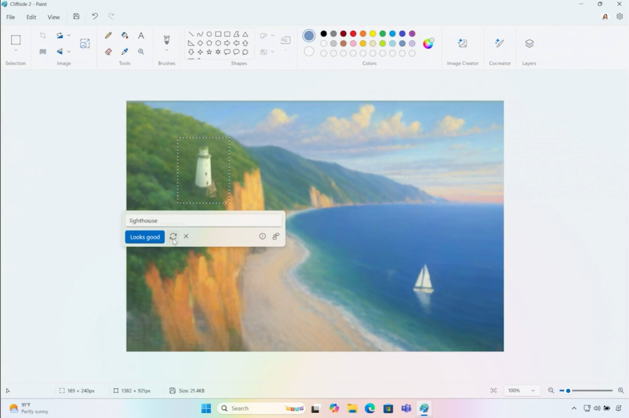 Paint görüntü oluşturma