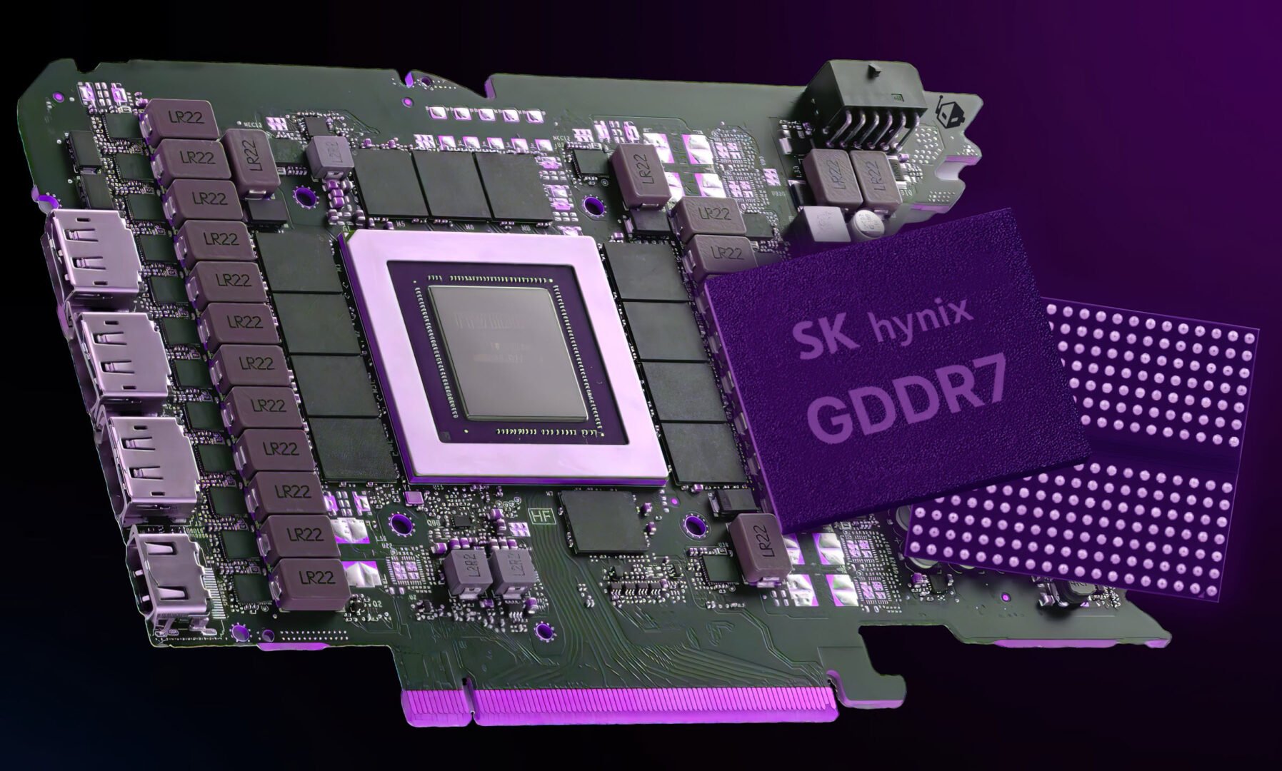 NVIDIA, RTX 50 Serisi GPU’lar için SK Hynix GDDR7 Bellek Yongalarını Kullanmaya Başladı