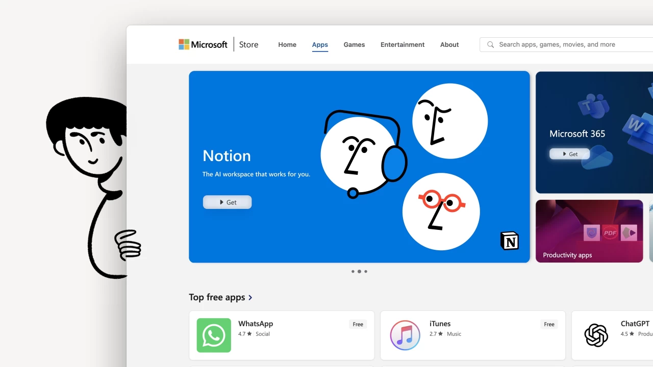 Notion Microsoft Store