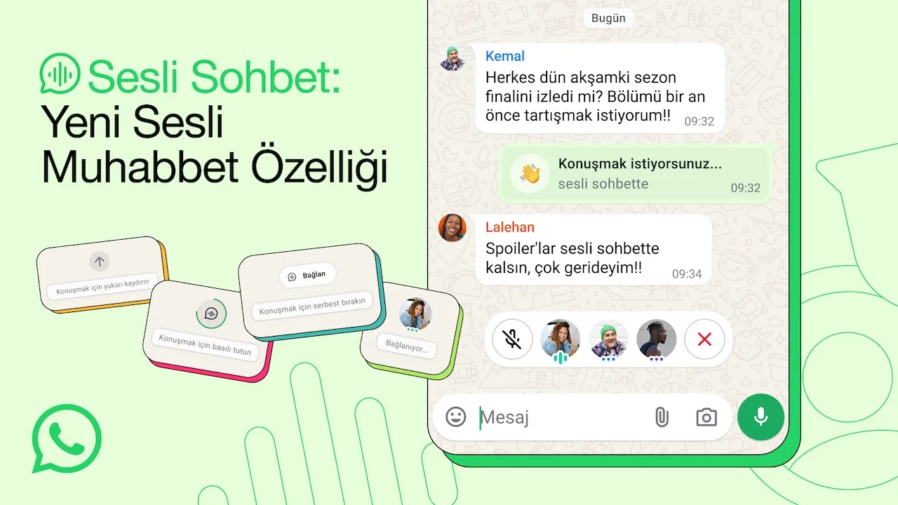 WhatsApp Tüm Gruplar Sesli Sohbet