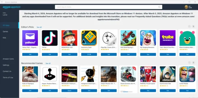 Amazon Appstore