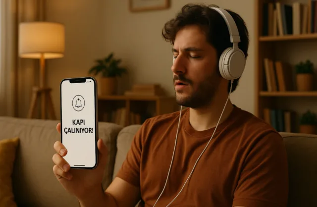 iPhone kapı zilini duysun