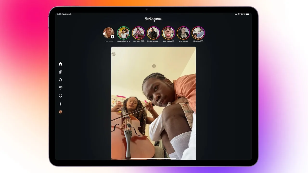 iPad için Instagram