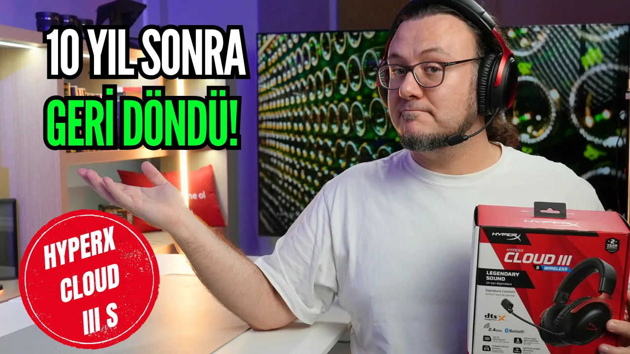 HyperX Cloud IIIS Wireless İncelemesi – 6000 TL’ye En Rahat Oyuncu Kulaklığı! HyperX Cloud IIIS Wireless İncelemesi – 6000 TL’ye En Rahat Oyuncu Kulaklığı!